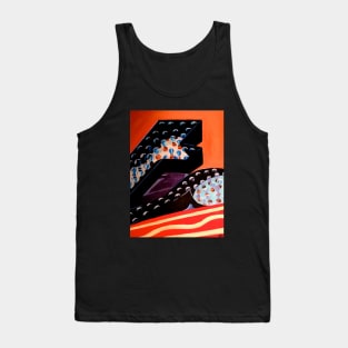 Partial Signage Tank Top